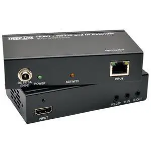 HDBaseT HDMI Over Cat5e/6/6a Extender Kit, Serial and IR Control, 1080p, Up to 500-ft. (150M) (BHDBT-K-SI-ER) HDBaseT HDMI Over Cat5e/6/6a Extender Kit, Serial and IR Control, 1080p, Up to 500-ft. (150M) (BHDBT-K-SI-ER)