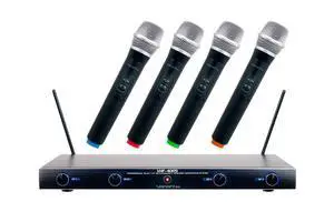 VHF40052 Rechargeable VHF Wireless Mic Satellite Radio, Black VHF40052 Rechargeable VHF Wireless Mic Satellite Radio, Black