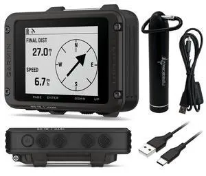 Garmin Foretrex 801 Wrist-Mounted GPS Navigator with Tactical Features, No Strap with E-Bank Bundle Garmin Foretrex 801 Wrist-Mounted GPS Navigator with Tactical Features, No Strap with E-Bank Bundle