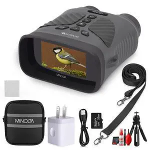 MNDM10B 10x25 Night Vision Monocular 4K Camera 48MP (Gray) Bundle with Cleaning Kit + USB Wall Charger MNDM10B 10x25 Night Vision Monocular 4K Camera 48MP (Gray) Bundle with Cleaning Kit + USB Wall Charger