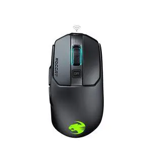 Kain 200 Wireless PC Gaming Mouse, AIMO RGB Backlit Lighting, Owl-Eye Optical Sensor, Ergonomic Mouse Feel, 5 Side Buttons, Adjustable Up to 16,000 DPI, Up to 50 Hour Battery Life, Black Kain 200 Wireless PC Gaming Mouse, AIMO RGB Backlit Lighting, Owl-Eye Optical Sensor, Ergonomic Mouse Feel, 5 Side Buttons, Adjustable Up to 16,000 DPI, Up to 50 Hour Battery Life, Black