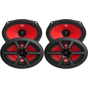 Audio Two Pairs of TERMINATOR69 Terminator Series 6x9in Coaxial Bundle Audio Two Pairs of TERMINATOR69 Terminator Series 6x9in Coaxial Bundle