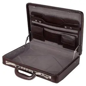 Full Grain Leather Briefcase Attache Case For Unisex Size L18 x W4 x H12 Inches Luxury Briefcase Bag (Italian Brown) Full Grain Leather Briefcase Attache Case For Unisex Size L18 x W4 x H12 Inches Luxury Briefcase Bag (Italian Brown)
