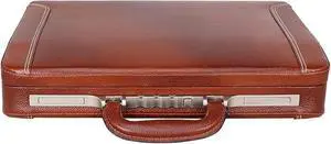 Full Grain Leather Briefcase Attache Case For Unisex Size L18 x W4 x H12 Inches Luxury Briefcase Bag (Italian Tan) Full Grain Leather Briefcase Attache Case For Unisex Size L18 x W4 x H12 Inches Luxury Briefcase Bag (Italian Tan)