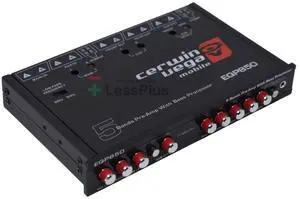 Cerwin Vega 5-Band Pre-Amp Equalizer with Built-in Bass Processor - Ultimate Car Audio System Accessory, High-Level Input, Subwoofer Level Control, Selectable Low Pass Filter, Auxiliary Input EQP850 Cerwin Vega 5-Band Pre-Amp Equalizer with Built-in Bass Processor - Ultimate Car Audio System Accessory, High-Level Input, Subwoofer Level Control, Selectable Low Pass Filter, Auxiliary Input EQP850