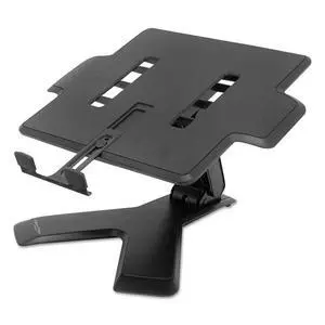 NOTEBOOK LIFT STAND - BLACK - INCLUDES STAND, CABLE TIES, HOOK AND LOOP, ADHESIV (33-334-085) NOTEBOOK LIFT STAND - BLACK - INCLUDES STAND, CABLE TIES, HOOK AND LOOP, ADHESIV (33-334-085)