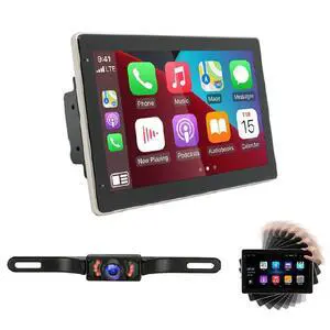 10in Double Din Car Stereo with Rotatable Touch Screen, Android 13 | with Wireless Carplay Android Auto, Car Audio Receiver with Bluetooth Wifi Mirror Link SWC + Backup Camera 10in Double Din Car Stereo with Rotatable Touch Screen, Android 13 | with Wireless Carplay Android Auto, Car Audio Receiver with Bluetooth Wifi Mirror Link SWC + Backup Camera