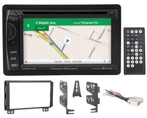 Bundle: PDN-621HB 6.2" Car Navigation Bluetooth Receiver Bundle with 95-5026 in-Dash 2-DIN Radio Multi-Kit & 70-5520 in-Dash Radio Wiring Harness for 04-2005 Lincoln Aviator (3 Items) Bundle: PDN-621HB 6.2" Car Navigation Bluetooth Receiver Bundle with 95-5026 in-Dash 2-DIN Radio Multi-Kit & 70-5520 in-Dash Radio Wiring Harness for 04-2005 Lincoln Aviator (3 Items)