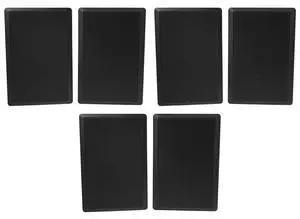 RockSlim 70B Black 5.25" Commercial/Restaurant Speakers, 6-Pack | 70V, 4W/8W Tap Settings, Easy Wall Mount, Slim Low-Profile, 0.5" Mylar Tweeter, 89 dB, Shielded Grill, Speaker Wire Included RockSlim 70B Black 5.25" Commercial/Restaurant Speakers, 6-Pack | 70V, 4W/8W Tap Settings, Easy Wall Mount, Slim Low-Profile, 0.5" Mylar Tweeter, 89 dB, Shielded Grill, Speaker Wire Included