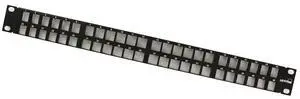 49255-Q48 48P 1U QUICKPORT Patch Panel 49255-Q48 48P 1U QUICKPORT Patch Panel