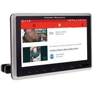 PHD-101 10.3" Universal Headrest Monitor with DVD Player, IR & FM Transmitters & Android PhoneLink PHD-101 10.3" Universal Headrest Monitor with DVD Player, IR & FM Transmitters & Android PhoneLink