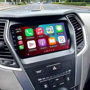 Android 13 Car Stereo for Hyundai Santa Fe IX45 2013-2018, 9" Touchscreen | with Wireless CarPlay & Android Auto, Double Din Car Radio w/Bluetooth GPS WiFi FM SWC Backup Camera Android 13 Car Stereo for Hyundai Santa Fe IX45 2013-2018, 9" Touchscreen | with Wireless CarPlay & Android Auto, Double Din Car Radio w/Bluetooth GPS WiFi FM SWC Backup Camera