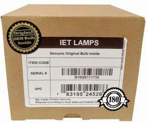 Genuine OEM Replacement Lamp for Mitsubishi WD-82742 Projector TV (OSRAM Inside) Genuine OEM Replacement Lamp for Mitsubishi WD-82742 Projector TV (OSRAM Inside)