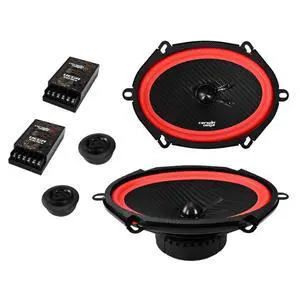 Vega 6×8" 2-Way Component Full Range Speaker System (4- V68C Vega 6×8" 2-Way Component Full Range Speaker System (4- V68C
