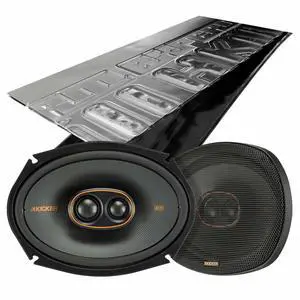 KSC6930, KS Serie 6x9 3-Way 4 Ohm Speakers + Damping Kit Bundle KSC6930, KS Serie 6x9 3-Way 4 Ohm Speakers + Damping Kit Bundle