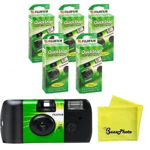QuickSnap Flash 400 One-Time-Use Camera (5-Pack) QuickSnap Flash 400 One-Time-Use Camera (5-Pack)