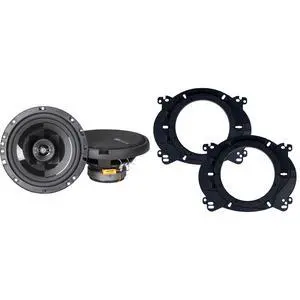 PRX60S Power Reference Series 6.5" 2-Ohm Oversized Shallow 2-Way Speakers with Swivel Tweeters with OEMBKT60 Vehicle Specific 6 1/2"" Speaker Adaptors PRX60S Power Reference Series 6.5" 2-Ohm Oversized Shallow 2-Way Speakers with Swivel Tweeters with OEMBKT60 Vehicle Specific 6 1/2"" Speaker Adaptors