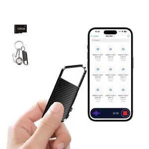 Voice Activated Recorder - Recording Device with Noise Reduction DSP 5.0 Digital Vioce Recorder with Playback for Lecture & Meeting - Portable Audio Recorder -128G Voice Activated Recorder - Recording Device with Noise Reduction DSP 5.0 Digital Vioce Recorder with Playback for Lecture & Meeting - Portable Audio Recorder -128G