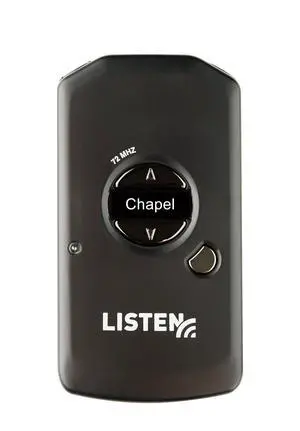 Technologies LR-5200-072 Advanced Intelligent DSP RF Receiver (72 MHz), OLED Display, Integrated Neck Loop and Lanyard with DSP Loop Driver, Advanced Rechargeable Battery Technology Technologies LR-5200-072 Advanced Intelligent DSP RF Receiver (72 MHz), OLED Display, Integrated Neck Loop and Lanyard with DSP Loop Driver, Advanced Rechargeable Battery Technology