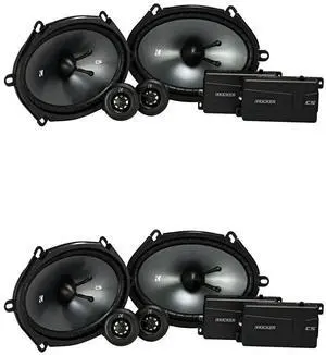 CSS68 6x8 Component System Bundle with 0.75 in Tweeter | 6x8 in (160x200mm) component system bundle with a 0.75 in (20mm) tweeter CSS68 6x8 Component System Bundle with 0.75 in Tweeter | 6x8 in (160x200mm) component system bundle with a 0.75 in (20mm) tweeter