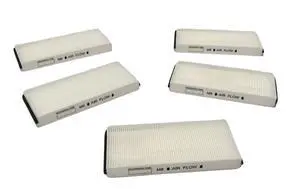 Ventilation Fan Air Filter - 5 Pack - Compatible with Panasonic Model Numbers FFV4300152S, FV10VEC1, FV10VE1 Ventilation Fan Air Filter - 5 Pack - Compatible with Panasonic Model Numbers FFV4300152S, FV10VEC1, FV10VE1