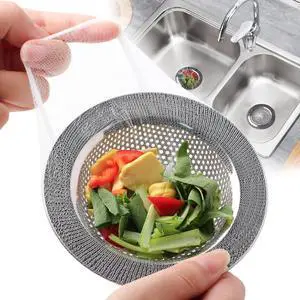 300 PCS Kitchen Sink Strainer Mesh Bag, Small Disposable Mesh Sink Strainer Bags, Fit All Drain Sinks for Kitchen, Bath, Tub, Anti-Clogging 300 PCS Kitchen Sink Strainer Mesh Bag, Small Disposable Mesh Sink Strainer Bags, Fit All Drain Sinks for Kitchen, Bath, Tub, Anti-Clogging