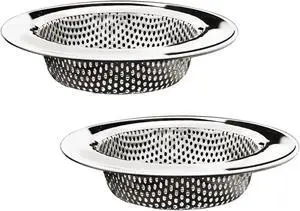 Seatery 2PCS Kitchen Sink Strainers, Sink Drain Basket Strainer, 4.5 Inch Stainless Steel Food Scraps Catcher, Must Have Kitchen Sink Accessories Seatery 2PCS Kitchen Sink Strainers, Sink Drain Basket Strainer, 4.5 Inch Stainless Steel Food Scraps Catcher, Must Have Kitchen Sink Accessories