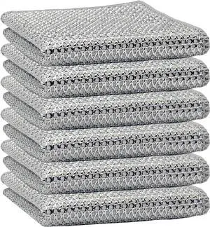 6 Pcs New Upgrade 3-Layer Metal Dish Cloth,Non Scratch Wire Dishcloth,Steel Wool Scrubber,Kitchen Cleaning DishRags,Sinks,Dishes,Stove Top. 6 Pcs New Upgrade 3-Layer Metal Dish Cloth,Non Scratch Wire Dishcloth,Steel Wool Scrubber,Kitchen Cleaning DishRags,Sinks,Dishes,Stove Top.