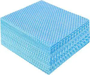 JEBBLAS Disposable Cleaning Towels and Dish Cloths, Reusable Towels,Handy Cleaning Wipes, 50 Count/Pack,Blue JEBBLAS Disposable Cleaning Towels and Dish Cloths, Reusable Towels,Handy Cleaning Wipes, 50 Count/Pack,Blue