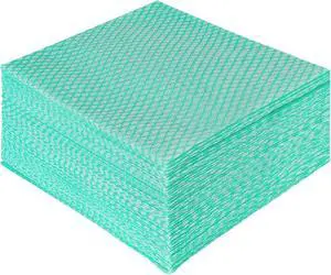 JEBBLAS Disposable Dish Towels and Cloths, Reusable Wipes, 50 Count/Pack, Green JEBBLAS Disposable Dish Towels and Cloths, Reusable Wipes, 50 Count/Pack, Green
