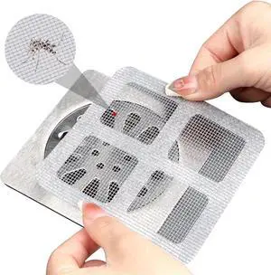 25 Pack,4" X 4" Disposable Shower Drain Cover Hair Catcher, Square Shower Drain Mesh Sticker, Bathroom, Laundry, Bathtub, Kitchen, Sink, for Human & Pet (25 PCS) 25 Pack,4" X 4" Disposable Shower Drain Cover Hair Catcher, Square Shower Drain Mesh Sticker, Bathroom, Laundry, Bathtub, Kitchen, Sink, for Human & Pet (25 PCS)