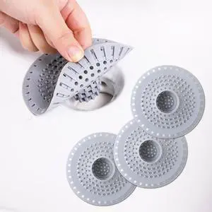 Bathtub Drain Hair Catcher, Silicone Tub Hair Catcher Drain Protector Strainer, Collapsible Shower Hair Drain Catcher Strainer for 1.48'' to 1.75'' Regular Drains, 3PCS Bathtub Drain Hair Catcher, Silicone Tub Hair Catcher Drain Protector Strainer, Collapsible Shower Hair Drain Catcher Strainer for 1.48'' to 1.75'' Regular Drains, 3PCS