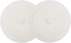 V-TOP Tub Stopper 2 Pack, 6 inches Large Silicone Drain Plug Hair Stopper Flat Suction Cover for Kitchen Bathroom and Laundry V-TOP Tub Stopper 2 Pack, 6 inches Large Silicone Drain Plug Hair Stopper Flat Suction Cover for Kitchen Bathroom and Laundry