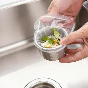 400 Pack Disposable Drain Covers for Sourdough, Ultra-Fine Mesh Sink Strainer Bags, Sourdough Drain Catcher Nets for Kitchen Sink, Food Scraps, Hair & Coffee Grounds 400 Pack Disposable Drain Covers for Sourdough, Ultra-Fine Mesh Sink Strainer Bags, Sourdough Drain Catcher Nets for Kitchen Sink, Food Scraps, Hair & Coffee Grounds