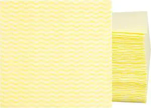 Disposable Dish Cloths for Kitchen, 50 Pack Yellow Cleaning Towels 12"x12" Disposable Dish Cloths for Kitchen, 50 Pack Yellow Cleaning Towels 12"x12"