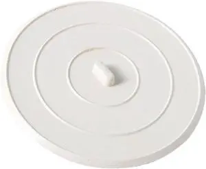 Do it Best 431125 Do it Rubber Sink Stopper, 5-Inch, White Do it Best 431125 Do it Rubber Sink Stopper, 5-Inch, White