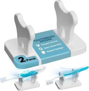 Toothbrush Caddy Travel & Camp Toothbrush Holder, Keeps Toothbrush Off Dirty Counters, Compact Hygienic Holder for Kids & Adults, Ideal for Summer Camp, Hotels, Cottages & Travel, 2 Pack Toothbrush Caddy Travel & Camp Toothbrush Holder, Keeps Toothbrush Off Dirty Counters, Compact Hygienic Holder for Kids & Adults, Ideal for Summer Camp, Hotels, Cottages & Travel, 2 Pack