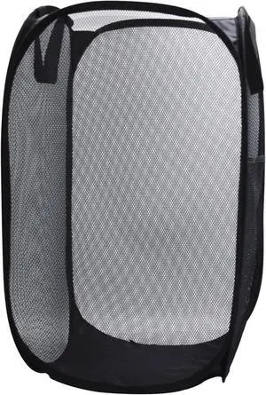 Sturdy Mesh Laundry Hamper Basket Bag,collapsible Pop up for Laundry Room Sturdy Mesh Laundry Hamper Basket Bag,collapsible Pop up for Laundry Room