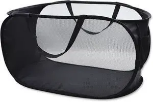 Sturdy Mesh Laundry Hamper Basket Bag,collapsible Pop up for Laundry Room Sturdy Mesh Laundry Hamper Basket Bag,collapsible Pop up for Laundry Room