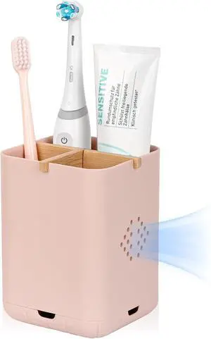 Toothbrush Holders for Bathrooms, Electric Toothbrush Holder, Pink Toothbrush Holders for Bathrooms, Electric Toothbrush Holder, Pink