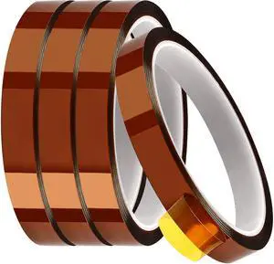 PEASUG 4 Rolls Heat Tape 13mm x 33m High Temp Resistant for Sublimation PEASUG 4 Rolls Heat Tape 13mm x 33m High Temp Resistant for Sublimation