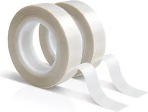 MEBMIK 2 Rolls 1/2 Inch x 33 Feet Low Friction Drawer Slide Tape - Squeak Resistant, Abrasion Resistant Surface Protection Tape for Wood, Cabinet, Curtain, Furniture, White MEBMIK 2 Rolls 1/2 Inch x 33 Feet Low Friction Drawer Slide Tape - Squeak Resistant, Abrasion Resistant Surface Protection Tape for Wood, Cabinet, Curtain, Furniture, White
