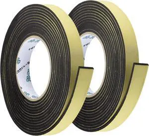 Car Speaker Sealing Foam Grip Tape - Soundproofing Waterproofing Insulation Foam Gasket, 2mm Thick-10mm Width-66Ft Car Speaker Sealing Foam Grip Tape - Soundproofing Waterproofing Insulation Foam Gasket, 2mm Thick-10mm Width-66Ft
