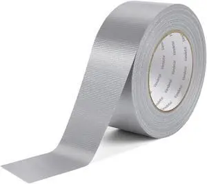 Duct Tape Heavy Duty Waterproof, Strong Adhesive Silver Duct Tape Bulk for Indoor Outdoor Repairs, DIY Work, Tear by Hand (Silver 1 Pack, 2 Inch x 22 Yards Total) Duct Tape Heavy Duty Waterproof, Strong Adhesive Silver Duct Tape Bulk for Indoor Outdoor Repairs, DIY Work, Tear by Hand (Silver 1 Pack, 2 Inch x 22 Yards Total)