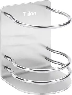 Toothbrush Holder Wall Mounted, Bathroom Storage Stand for Razor, Toothpaste - Self Adhesive, Stainless Steel, Silver Toothbrush Holder Wall Mounted, Bathroom Storage Stand for Razor, Toothpaste - Self Adhesive, Stainless Steel, Silver