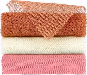 FARMOGA African Net Sponge Body Scrubber African Exfoliating Net Loofah for Women & Men Back Exfoliator Washcloth for Bathing Accessories FARMOGA African Net Sponge Body Scrubber African Exfoliating Net Loofah for Women & Men Back Exfoliator Washcloth for Bathing Accessories