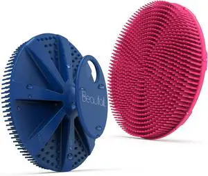 Silicone Body Scrubber, BEAUTAIL Gentle Exfoliating Shower Brush for Body Silicone Body Scrubber, BEAUTAIL Gentle Exfoliating Shower Brush for Body