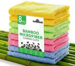 Bamboo Microfiber Cleaning Cloth-8Pcs Kitchen Wash Cloths,Wood Fiber Window Glass Rags,Micro Fiber Cloth for Cleaning Suitable for Dishes,Car Towel Rag Made From Baby Washcloths Material (multicolour) Bamboo Microfiber Cleaning Cloth-8Pcs Kitchen Wash Cloths,Wood Fiber Window Glass Rags,Micro Fiber Cloth for Cleaning Suitable for Dishes,Car Towel Rag Made From Baby Washcloths Material (multicolour)