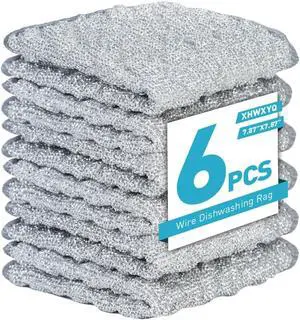 New Upgrade Wire Dishwashing Rag,Wet and Dry,Easy Rinsing, Reusable New Upgrade Wire Dishwashing Rag,Wet and Dry,Easy Rinsing, Reusable