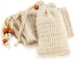 Soap Bag, Natural Sisal Soap Saver Bag Pouch Mesh Net Waste Plastic-Free Exfoliating Foaming and Drying Soap Holder for Shower (4 Pack) Soap Bag, Natural Sisal Soap Saver Bag Pouch Mesh Net Waste Plastic-Free Exfoliating Foaming and Drying Soap Holder for Shower (4 Pack)